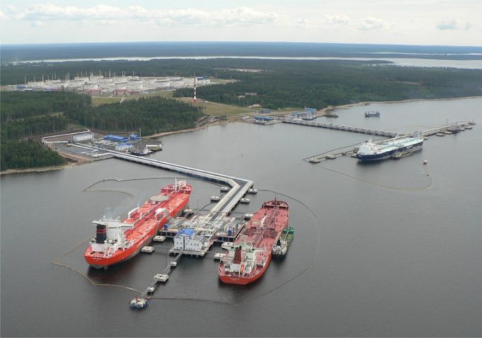 Port of PRIMORSK-Vessel-on-berth Source Port of Primorsk