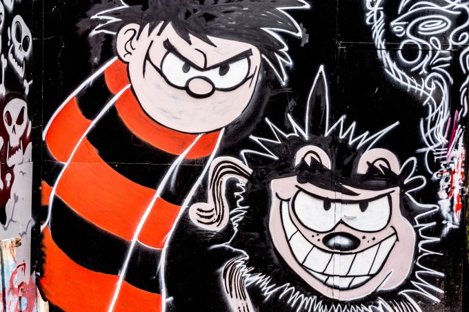 Street_Art_in_Cabra_-_Dennis_the_Menace_and_Gnasher Credit William Murphy Wikimedia Commons