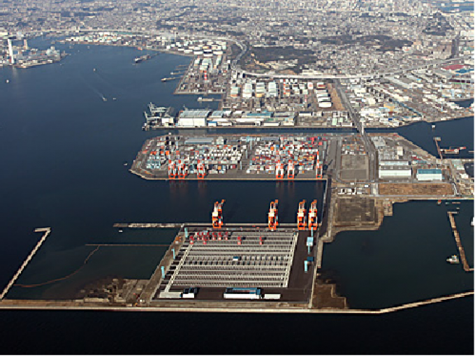 Yokohama port
